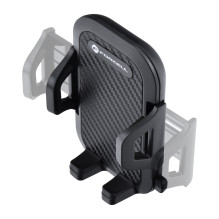 Automobilinis telefono laikiklis „Forcell F-Grip Carbon“ 17 cm, juodas, apsaugantis nuo priekinio stiklo Automobilinis telefono laikiklis „Forcell F-Grip Carbon“ 17 cm, juodas, apsaugantis nuo priekinio stiklo