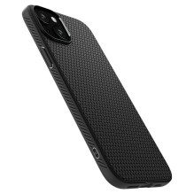 SPIGEN dėklas LIQUID AIR, skirtas IPHONE 15 Plus, matinės juodos spalvos SPIGEN dėklas LIQUID AIR, skirtas IPHONE 15 Plus, matinės juodos spalvos