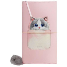 NIMMY set 2in1 notebook + pen BIG EYED PET 2.0 Cat pink