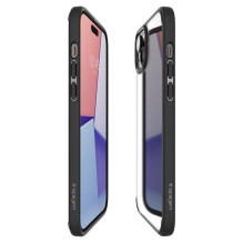 SPIGEN case ULTRA HYBRID for IPHONE 15 Plus matte black SPIGEN case ULTRA HYBRID for IPHONE 15 Plus matte black