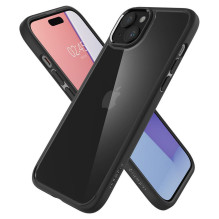 SPIGEN case ULTRA HYBRID for IPHONE 15 Plus matte black SPIGEN case ULTRA HYBRID for IPHONE 15 Plus matte black
