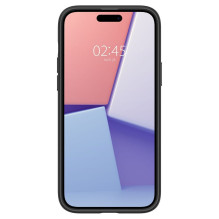 SPIGEN ULTRA HYBRID dėklas, skirtas IPHONE 15 Plus, matinės juodos spalvos