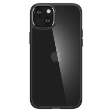 SPIGEN ULTRA HYBRID dėklas, skirtas IPHONE 15 Plus, matinės juodos spalvos