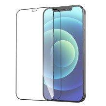 Grūdintas stiklas iPhone 12 PRO MAX Hoco HD antistatinis 25 vnt. G10