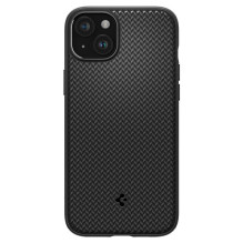SPIGEN dėklas MAG ARMOR, suderinamas su „MagSafe“, skirtas IPHONE 15 Plus, matinės juodos spalvos
