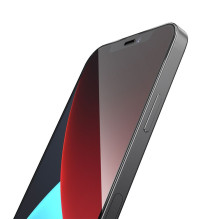 Grūdintas stiklas iPhone 12 PRO MAX Hoco HD antistatinis 25 vnt. G10