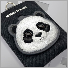 NIMMY card wallet BIG EYED PET 2.0 Panda black