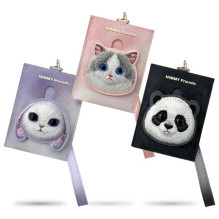 NIMMY kortelių piniginė BIG EYED PET 2.0 Panda juoda NIMMY kortelių piniginė BIG EYED PET 2.0 Panda juoda