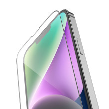 Grūdintas stiklas iPhone 14 PLUS / 13 PRO MAX Hoco HD antistatinis 25 vnt. G10