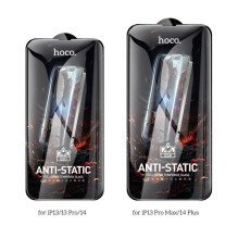 Tempered glass to iPhone 14 PLUS / 13 PRO MAX Hoco HD Anti-static 25 pcs G10