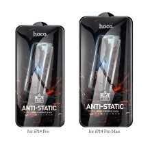 Tempered glass to iPhone 14 PRO Hoco HD Anti-static 25 pcs G10