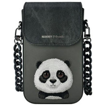 NIMMY set 3in1 phone bag + wallet + gps cover BIG EYED PET 2.0 Panda black
