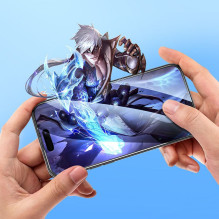 Tempered glass to iPhone 14 PRO Hoco HD Anti-static 25 pcs G10
