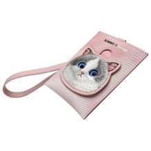 NIMMY set 3in1 phone bag + wallet + gps cover BIG EYED PET 2.0 Cat pink NIMMY set 3in1 phone bag + wallet + gps cover BIG EYED PET 2.0 Cat pink