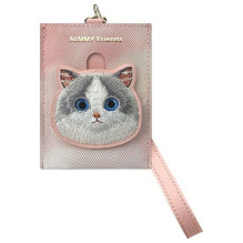 NIMMY rinkinys 3in1 telefono krepšys + piniginė + GPS dėklas BIG EYED PET 2.0 katės rožinė NIMMY rinkinys 3in1 telefono krepšys + piniginė + GPS dėklas BIG EYED PET 2.0 katės rožinė