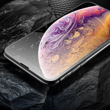 Grūdintas stiklas iPhone X / XS / 11 PRO telefonui Hoco HD 5D Guardian shield 10 vnt. G14 juodos spalvos
