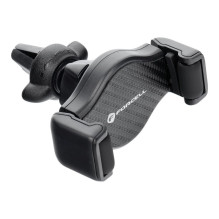 Car phone holder Forcell F-Grip Carbon H-CF509 air vent black Car phone holder Forcell F-Grip Carbon H-CF509 air vent black