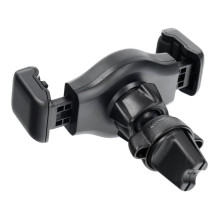 Car phone holder Forcell F-Grip Carbon H-CF509 air vent black Car phone holder Forcell F-Grip Carbon H-CF509 air vent black