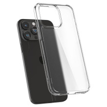 SPIGEN case ULTRA HYBRID for IPHONE 15 Pro frost clear SPIGEN case ULTRA HYBRID for IPHONE 15 Pro frost clear
