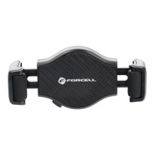 Car phone holder Forcell F-Grip Carbon H-CF509 air vent black Car phone holder Forcell F-Grip Carbon H-CF509 air vent black