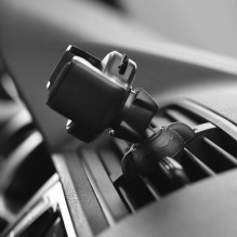 Car phone holder Forcell F-Grip Carbon H-CF509 air vent black Car phone holder Forcell F-Grip Carbon H-CF509 air vent black