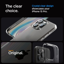 SPIGEN case ULTRA HYBRID for IPHONE 15 Pro frost clear SPIGEN case ULTRA HYBRID for IPHONE 15 Pro frost clear