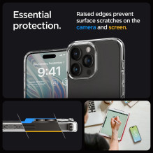 SPIGEN case ULTRA HYBRID for IPHONE 15 Pro frost clear SPIGEN case ULTRA HYBRID for IPHONE 15 Pro frost clear