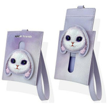 NIMMY 3in1 telefono krepšys + piniginė + GPS dėklas BIG EYED PET 2.0 Rabbit violetinė NIMMY 3in1 telefono krepšys + piniginė + GPS dėklas BIG EYED PET 2.0 Rabbit violetinė