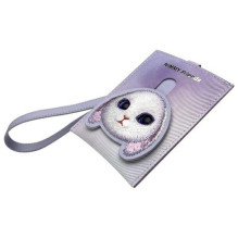 NIMMY set 3in1 phone bag + wallet + gps cover BIG EYED PET 2.0 Rabbit purple