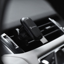 Magnetic car phone holder Forcell F-Grip Carbon H-CT325 air vent black Magnetic car phone holder Forcell F-Grip Carbon H-CT325 air vent black