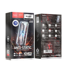 Tempered glass to iPhone 15 PLUS / 16 PLUS Hoco HD Anti-static 25 pcs G10