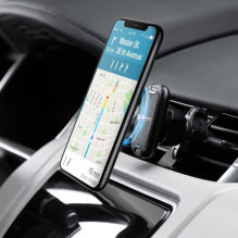Magnetic car phone holder Forcell F-Grip Carbon H-CT325 air vent black Magnetic car phone holder Forcell F-Grip Carbon H-CT325 air vent black