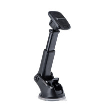 Magnetic car phone holder Forcell F-Grip Carbon H-CT327 windshield / dashboard black Magnetic car phone holder Forcell F-Grip Carbon H-CT327 windshield / dashboard black