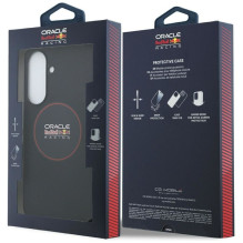 „RED BULL“ dėklas, skirtas „SAMSUNG A57 RBHCA5724PUILVR“ (raudonas PU tinklelio žiedas ir metaliniai mygtukai), tamsiai 
