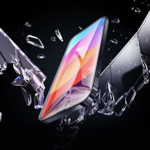 Grūdintas stiklas iPhone 15 PRO Hoco HD antistatinis 25 vnt. G10