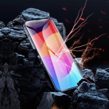 Tempered glass to iPhone 15 PRO Hoco HD Anti-static 25 pcs G10