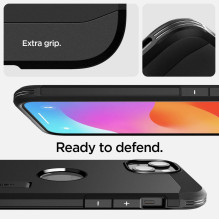 SPIGEN dėklas TOUGH ARMOR MAG, suderinamas su MagSafe, skirtas IPHONE 15, juodas SPIGEN dėklas TOUGH ARMOR MAG, suderinamas su MagSafe, skirtas IPHONE 15, juodas