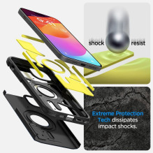 SPIGEN dėklas TOUGH ARMOR MAG, suderinamas su MagSafe, skirtas IPHONE 15, juodas SPIGEN dėklas TOUGH ARMOR MAG, suderinamas su MagSafe, skirtas IPHONE 15, juodas