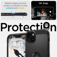 SPIGEN dėklas TOUGH ARMOR MAG, suderinamas su MagSafe, skirtas IPHONE 15, juodas SPIGEN dėklas TOUGH ARMOR MAG, suderinamas su MagSafe, skirtas IPHONE 15, juodas