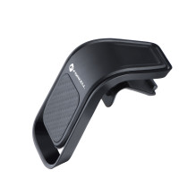 Automobilinis telefono laikiklis Forcell F-Grip Carbon B060 oro išleidimo anga, juodas Automobilinis telefono laikiklis Forcell F-Grip Carbon B060 oro išleidimo anga, juodas