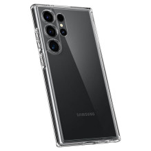 SPIGEN Ultra Hybrid dėklas, skirtas SAMSUNG S24 ULTRA, krištolo skaidrumo
