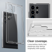 SPIGEN Ultra Hybrid case for SAMSUNG S24 ULTRA crystal clear