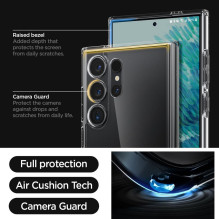 SPIGEN Ultra Hybrid case for SAMSUNG S24 ULTRA crystal clear