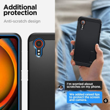 SPIGEN dėklas TOUGH ARMOR, skirtas SAMSUNG Xcover 7, juodas