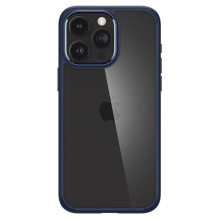 SPIGEN ULTRA HYBRID dėklas, skirtas IPHONE 16 Pro Max, tamsiai mėlynas