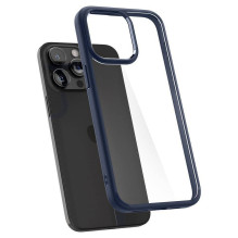 SPIGEN ULTRA HYBRID dėklas, skirtas IPHONE 16 Pro Max, tamsiai mėlynas