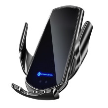 Belaidis automobilinis telefono laikiklis, automatinis, Forcell F-Grip HS1 Qi 15W, juodas Belaidis automobilinis telefono laikiklis, automatinis, Forcell F-Grip HS1 Qi 15W, juodas