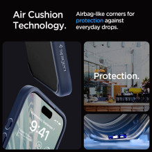 SPIGEN case ULTRA HYBRID for IPHONE 16 Pro Max navy blue