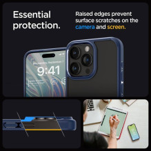 SPIGEN case ULTRA HYBRID for IPHONE 16 Pro Max navy blue
