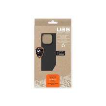 UAG Urban Armor Gear dėklas, biologiškai skaidomas, OUTBACK, skirtas iPhone 14 Plus, juodas UAG Urban Armor Gear dėklas, biologiškai skaidomas, OUTBACK, skirtas iPhone 14 Plus, juodas